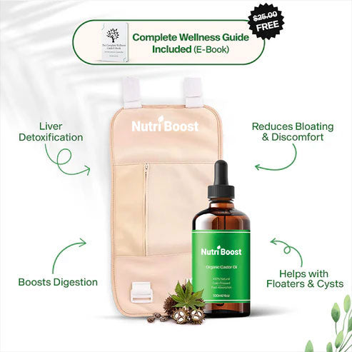 Nutri Boost Liver Wellness Pack (Wrap + Castor Oil)